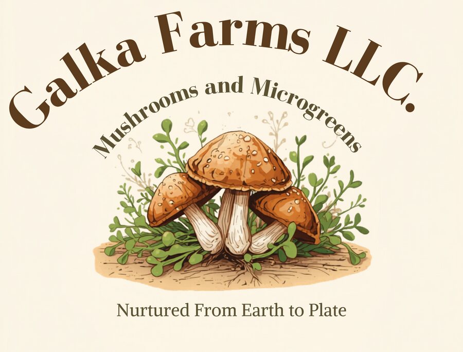 Galka Farms LLC. Mushrooms and Microgreens